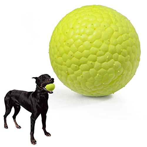 DLDER Bolas de cachorro para mastigadores agressivos, bolas de busca para cães grandes indestrutíveis, bolas flutuantes duráveis e leves para cães grandes e médios