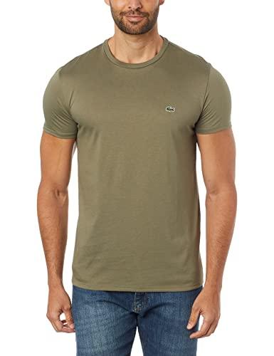 Lacoste, Clássica, Camiseta, Masculino, Bege, 3G