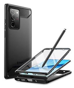 Clayco Samsung Galaxy Note 20 Ultra Case, [Xenon Series] Full-Body Rugged Case with Built-in 3D Curved Screen Protector for Galaxy Note 20 Plus (2020 Release) (Black)