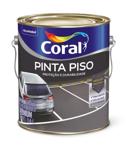 PINTA PISO CINZA ESCURO 3,6L - CORAL