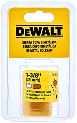 DEWALT Serra Copo de 1.3/8 Pol. (35mm) DW19022