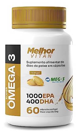 Omega 3 1400mg 60 CáPsulas Melhor Vitan