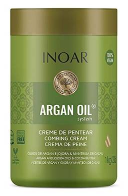 Inoar Creme Para Pentear Argan Oil Hidratante 1 Kg, Inoar