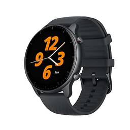 New Version] Amazfit GTR 2 New Version Smartwatch Alexa Built-in Ultra-long Battery Life Smart Watch For Android iOS Phone -Thunder Black