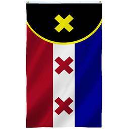 ARTIBETTER Lmanberg Bandeira Com Furos Duplos-Tecido de Poliéster 3X5ft Bandeira-Para Bares Decorações Do Partido Clubes Desportivos