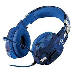 Headset Gamer PS4 / PS5 / XBOX series / SWITCH / PC / LAPTOP GXT 322B Carus - Azul - Trust