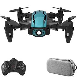 Moochy Drone RC CS02 para iniciantes dobráveis Altitude Hold Quadcopter Drone de brinquedo RC para crianças com bolsa de armazenamento sem cabeça