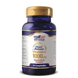 Vitamina C 1.000 mg Timed Release Vitgold 60 comprimidos