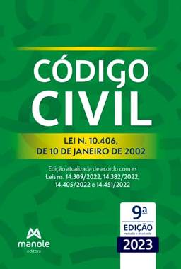 Código Civil: Lei n. 10.406, de 10 de janeiro de 2002