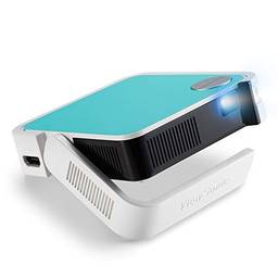 ViewSonic Projetor LED ultra portátil M1 Mini+ com pedra chave automática, alto-falante Bluetooth JBL HDMI, USB C, Stream Netflix com Dongle (M1MINIPLUS), branco, 22.1 x 17.1 x 9.4