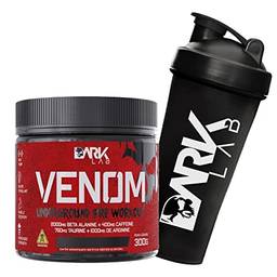 Pré Treino Venom 300g Underground + Brinde Coqueteleira com Rede Misturadora 700ml Dark Lab (Limão)