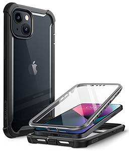 Capa i-Blason Ares para iPhone 13 6,1 Pol. (2021), capa com protetor de tela integrado (Preto)