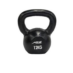 Kettlebell de Ferro Polido para Treinamento Funcional 12 kg - Rae Fitness