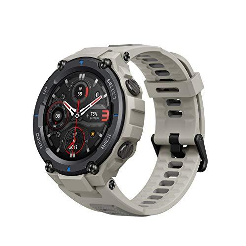 Amazfit-smartwatch trex pro, griseo 10atm versão global, relógio inteligente com gps, à prova d'água, bateria com duração de 18 dias, bateria de 390mah, para celulares android e ios