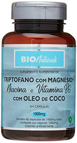 L Triptofano com Magnesio e Vitaminas, BioNaturali