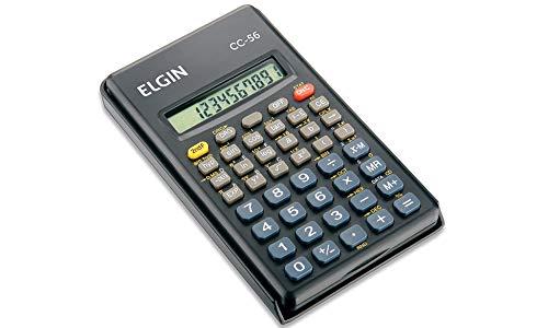 Calculadora Científica 56 funções, Elgin, 42CC56000000, Preta