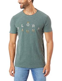 Camiseta,T-Shirt Rough Florafauna,Osklen,masculino,Verde,GG
