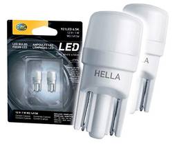 HELLA - Lâmpadas Automotivas LED 921 - 12V 1W 6500K (para Iluminação de Cortesia)