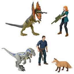 Jurassic World Sortimento de Personagens e Dinossauros - Apenas 1 (Uma) Unidade - Não é possível escolher