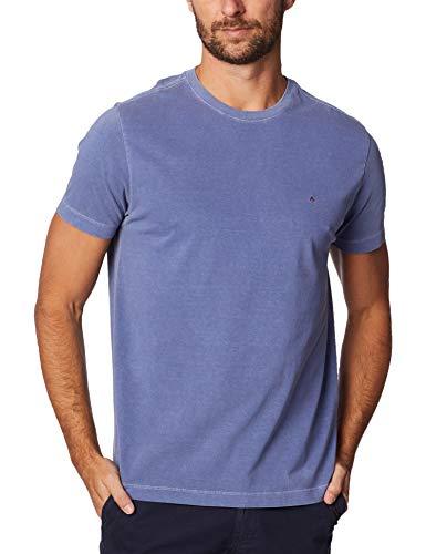 Camiseta Basica Stone, Aramis, Masculino, Azul Medio, M