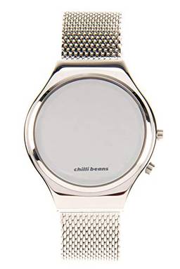 Relógio Digital Feminino Chilli Beans Fashion Espelhado Prata, Remt0461 0707