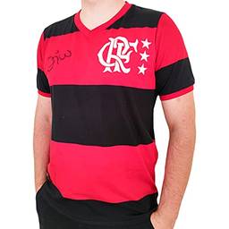 Camisa Flamengo Braziline Libertadores 81 Zico Masculino