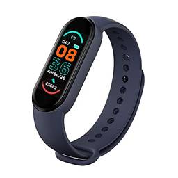 Moniss Smart Bracelet Watch Tela TFT BT4.0 de 0,96"Fitness Tracker Sono/Freqüência Cardíaca/Monitor de Pressão Arterial Notificação/Chamada/Lembrete Sedentário Compatível com Android iOS