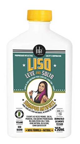 Lola Cosmetics, Shampoo Liso, Leve and Solto, 250ml