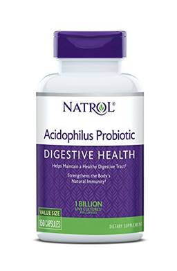 Natrol - Probiótico Acidophilus 100 mg. - 150 Cápsulas