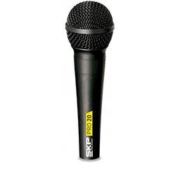 Microfone Com Fio Profissional Pro20, Skp