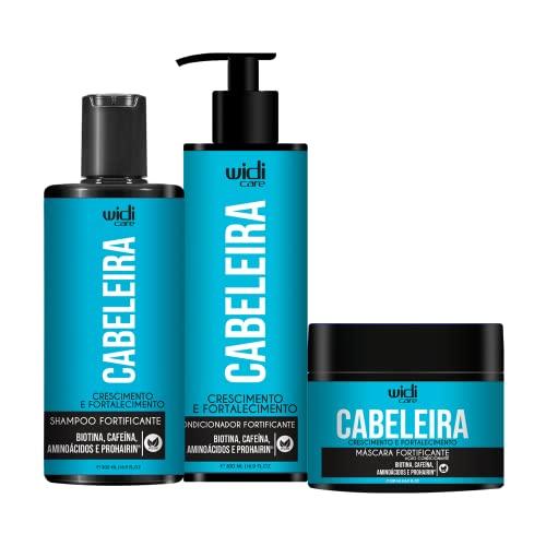 Kit Cabeleira Shampoo, Condicionador E Máscara Widi Care
