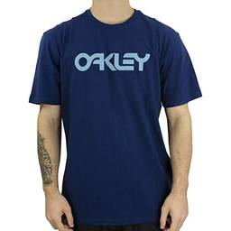 Camiseta Oakley Masculina Mark II SS Tee, Azul Escuro, G