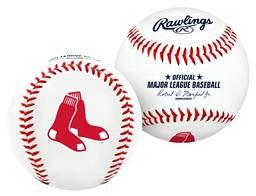 Bola de Beisebol com logotipo do time Boston Red Sox da MLB, oficial, branco