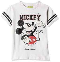 Camiseta Mickey Retrô, Colcci Fun, Meninas, Off Shell, 8