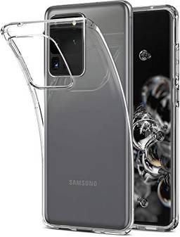 Spigen Capa Liquid Crystal Projectada para Samsung Galaxy S20 Ultra - Transparente
