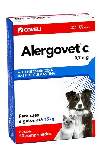 Alergovet C 0,7mg Coveli para Cães