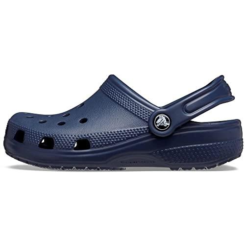 Sandália Classic Clog K Clog, Crocs, Infantil Unissex, Navy, 29