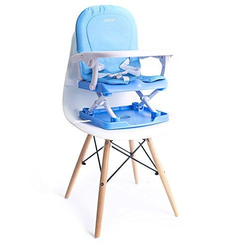 Cosco Kids, Cadeira de Refeição Portátil Pop, Azul