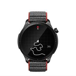 Amazfit GTR 4 Smart Watch for Men Android iPhone, GPS de banda dupla, Alexa Built-in, chamadas Bluetooth, mais de 150 modos esportivos, Monitor de oxigênio de freqüência cardíaca, 1,43" AMOLED Display (Cinza)