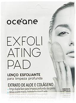 Esfoliante Facial Pad, Exfoliating Pad, Océane, Océane, Branco