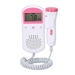 lifcasual Monitor cardíaco pré-natal doméstico com Doppler fetal para bebês Tela LCD Medidor de voz para feto Produto de cuidados diários para mulheres grávidas