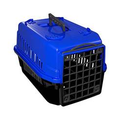 Caixa Transporte Mec Podyum 1, Azul Mecpet para Cães