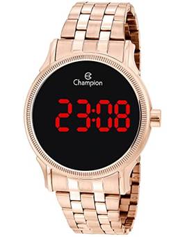 Relógio Digital, Champion, CH40207A, Rosê, Feminino