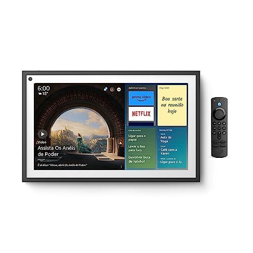 Echo Show 15: Smart Display Full HD de 15,6" com Alexa e experiência Fire TV | Controle remoto incluso