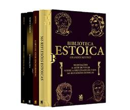 Biblioteca Estoica | Grandes Mestres - Box com 4 livros
