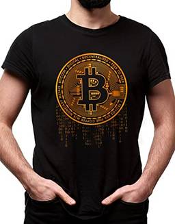 Camiseta Geek Bitcoin Criptomoeda BTC
