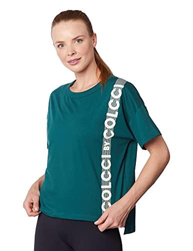 Camiseta Lisa Colcci Fitness, Feminino, Verde Rativo, M