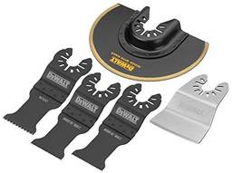 DEWALT Kit de lâminas de ferramenta oscilante, 5 peças (DWA4216)