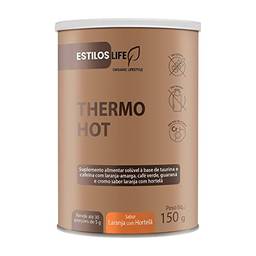 Termogênico ThermoHot 150g Sabor Laranja com Hortelã | Cafeína | Taurina | Cúrcuma | Gengibre | Cromo