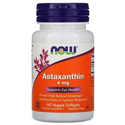 Astaxanthin 4 mg 60 Softgels Now Foods